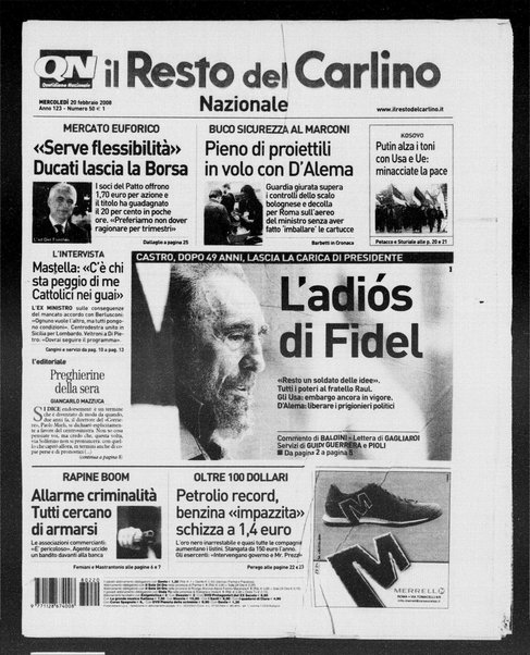 Il Resto del Carlino : giornale dell'Emilia